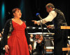 Shuna Scott Sendall performing at the BBC Radio 2 Dame Kiri Prize Final at The Mermaid